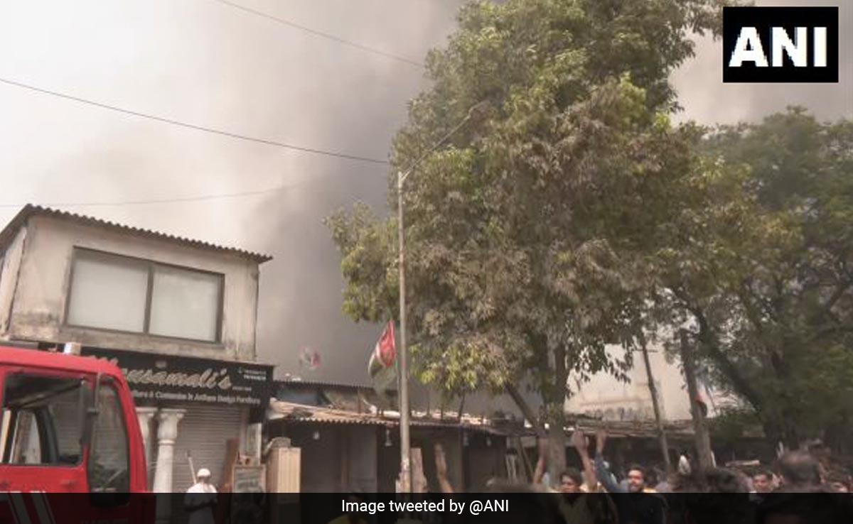 Massive Fire At Furniture Godown In Mumbai, No Casualties Reported