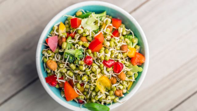 Sprouts are rich in fibre and antioxidants, which aid in the detoxification process