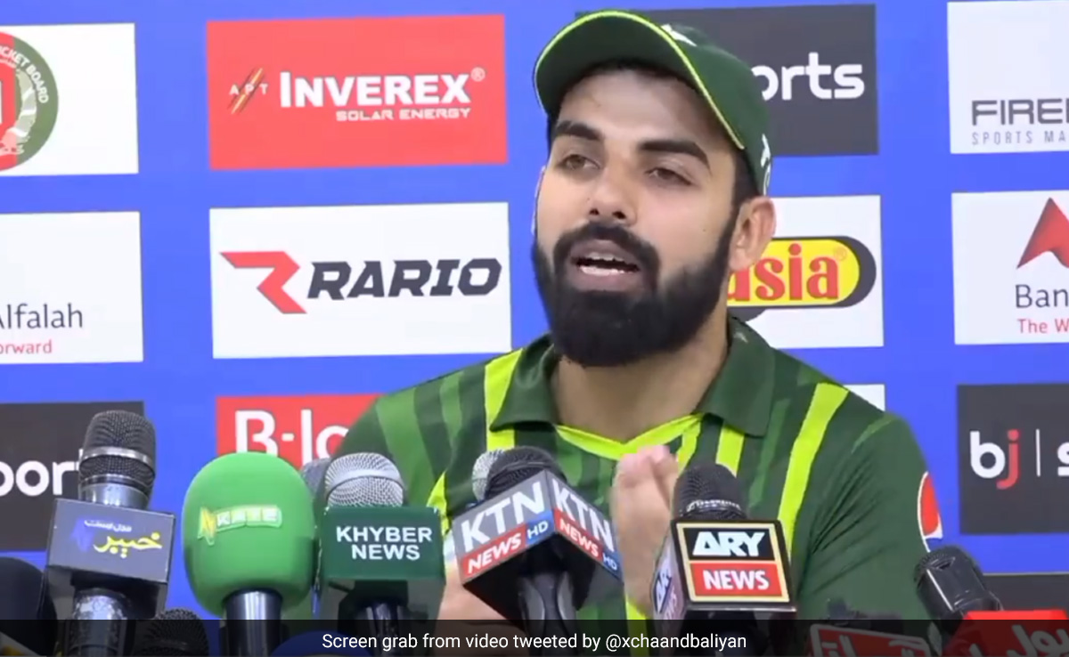 "People Criticise Babar...": Shadab Khan's Explosive Take On Afghanistan Loss