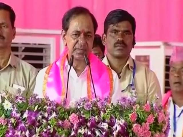 KCR's Meet Ahead Of Civic Polls In Maharashtra