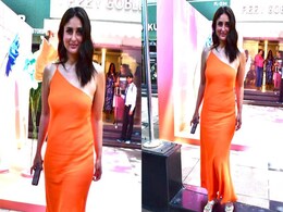 Kareena Kapoor In A Single Shoulder Orange Maxi Dress Looks Zingier Than A Glass Of OJ Kareena Kapoor In A Single Shoulder Orange Maxi Dress Looks Zingier Than A Glass Of OJ