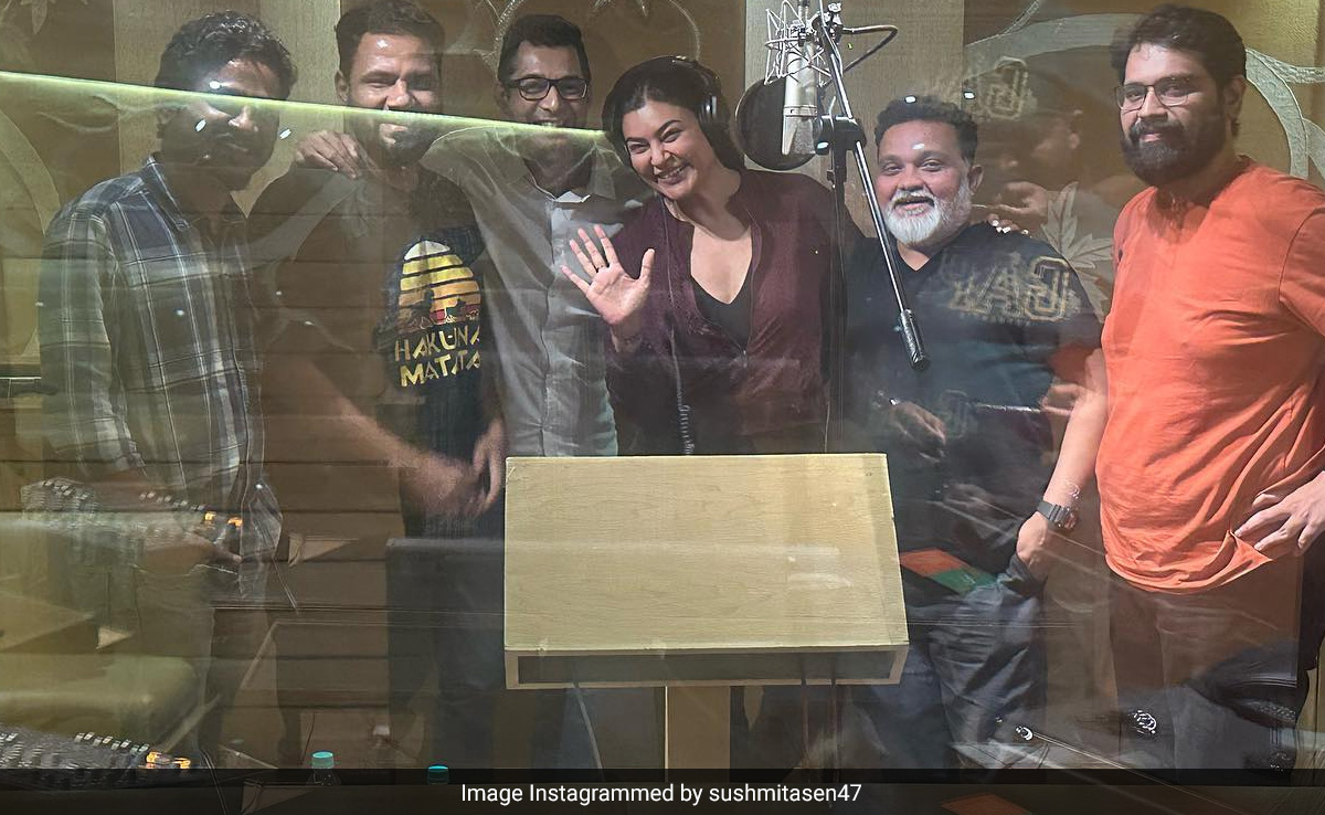 <i>Taali</i>: Sushmita Sen Wraps Dubbing And Promo Shoot - "What A Soulful Journey"