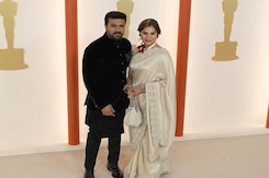 Ram Charan Attends Oscars 2023 With Wife Upasana Kamineni Ram Charan Attends Oscars 2023 With Wife Upasana Kamineni