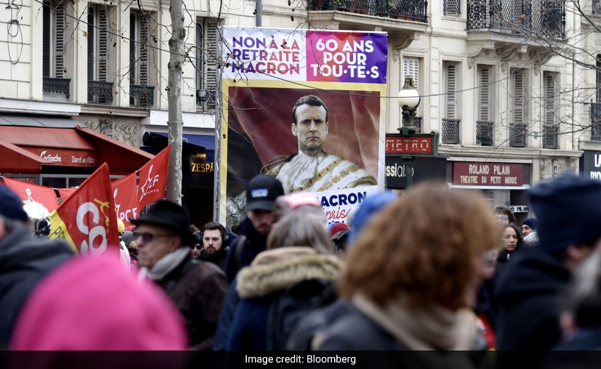 Macron's Pension Gambit Sparks Revolt, Pushing France To The Brink