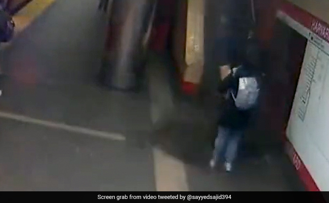 Caught On Camera: Woman's Narrow Escape As Ceiling Panel Collapses At US Subway Station