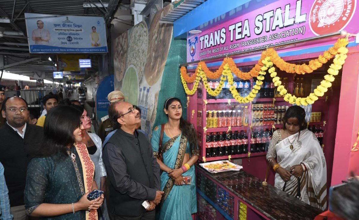 Transgender Tea Stall Set Up At Assam Railway Station, Is First In Country