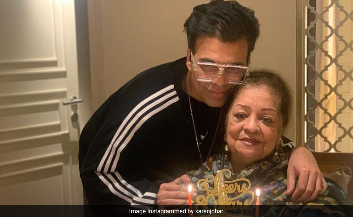 In Birthday Wish For Mom Hiroo Johar, Karan Johar Writes: "She Taught Me How To Love"