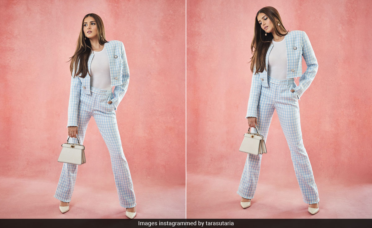 We 'Checked' The Trends Of The Season And Found Tara Sutaria In A Chic Co-Ord Set