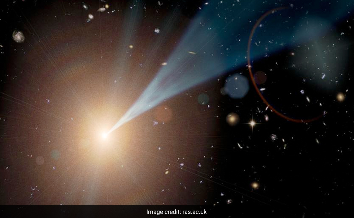A Supermassive Blackhole Is Pointing Directly At Earth And Sending Powerful Radiation: Scientists