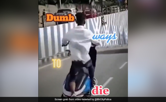 "Dumb Way To Die": Bengaluru Police On Rash Driving