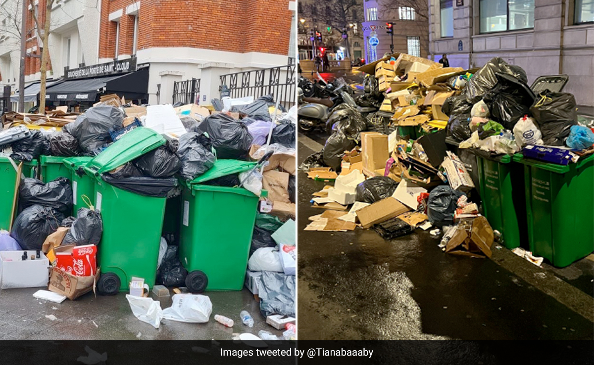 Watch: Tons Of Garbage Pile Up In Paris As Pension Strike Continues, Rat Invasion Feared