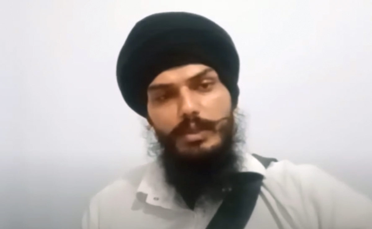 "I Am Not Surrendering": Fugitive Amritpal Singh Goes Live On YouTube