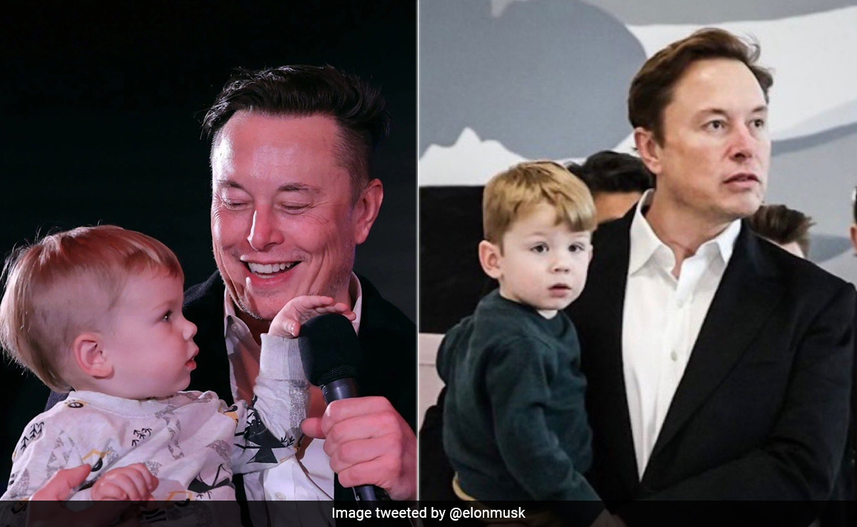 Billionaire Elon Musk Shares Pictures With His Son, Twitter Says 'Adorable'