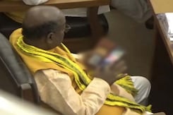 Video Appears To Show Tripura BJP MLA Watching Porn In Assembly Video Appears To Show Tripura BJP MLA Watching Porn In Assembly