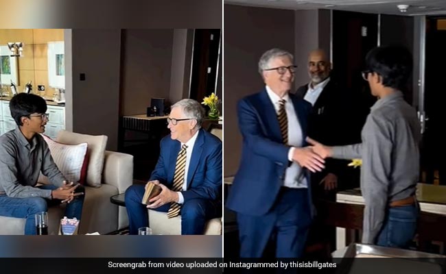 What Bill Gates Told Anshul Bhatt, Youngest Bridge Champion, During India Visit