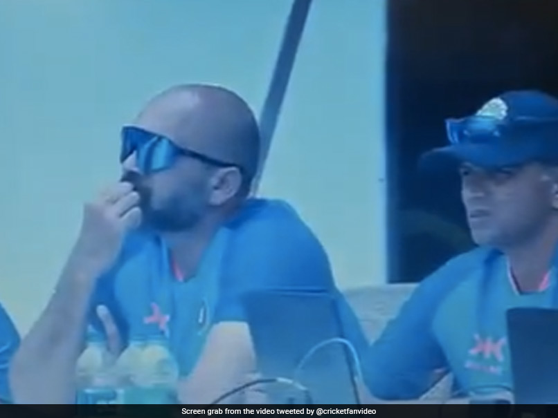 Watch: Rahul Dravid Shakes Head In Disbelief As No-Ball Costs India Massive Wicket