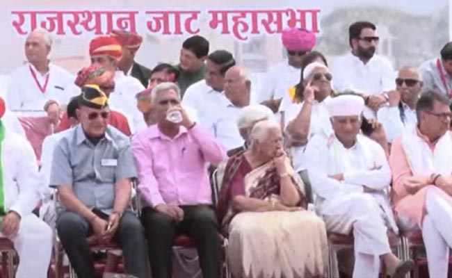 Is Rajasthan's Jat Vote Headed For Split? All Eyes On Big Jaipur Gathering