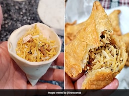 समोसे के अंदर बिरयानी भरकर बना दिया 'बिरयानी समोसा', भड़के लोग, बोले- दोनों ही बेकार कर दिया, कुछ तो छोड़ दो... समोसे के अंदर बिरयानी भरकर बना दिया 'बिरयानी समोसा', भड़के लोग, बोले- दोनों ही बेकार कर दिया, कुछ तो छोड़ दो...