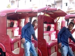 VIDEO: साधारण से दिखने वाले ऑटो रिक्शा को बना दिया फुल 'Luxury Car', सनरूफ का भी है इंतजाम VIDEO: साधारण से दिखने वाले ऑटो रिक्शा को बना दिया फुल 'Luxury Car', सनरूफ का भी है इंतजाम