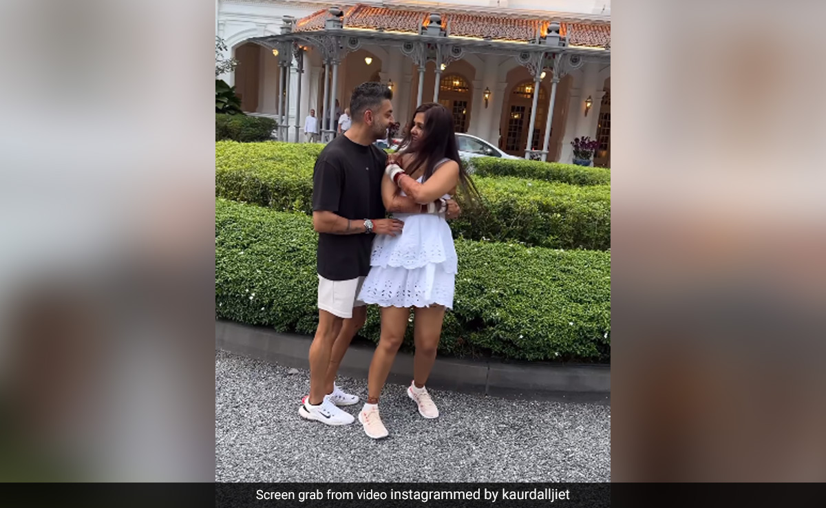 Newlyweds Dalljiet Kaur And Nikhil Patel's Mushy Dance Video All The Way From Singapore
