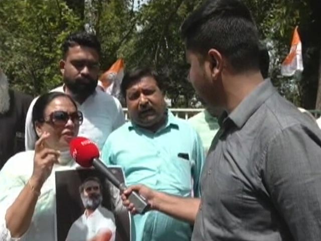 Conspiracy Against Rahul Gandhi: Congress Workers On Disqualification