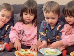 एक-दूसरे के साथ फ्रूट्स शेयर कर बच्चों ने दिखाया प्यार, दिल जीत लेगा ये क्यूट Video एक-दूसरे के साथ फ्रूट्स शेयर कर बच्चों ने दिखाया प्यार, दिल जीत लेगा ये क्यूट Video