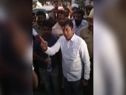 "We Won't Spare You": On Camera, Karnataka Congress MLA Threatens Cop "We Won't Spare You": On Camera, Karnataka Congress MLA Threatens Cop