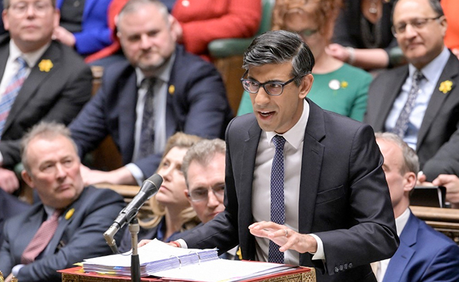 "Make No Mistake": Rishi Sunak Vows To Crack Down On Illegal Immigration