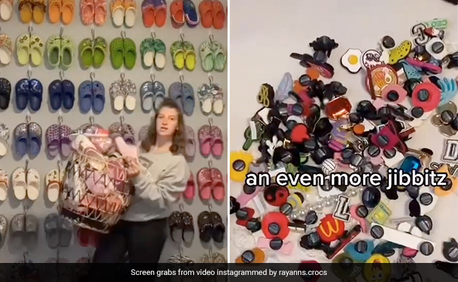Woman Shows Off Her Insane Collection Of Crocs, Internet Divided