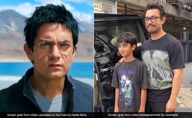 आमिर खान के बेटे आजाद का नया लुक देख रह जाएंगे हक्के-बक्के, याद आ जाएगा 3 ईडियट्स का फुंगसूक वांगडू