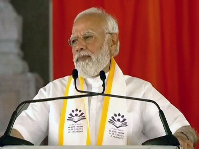 PM Modi Addresses Rally In Poll-Bound Karnataka