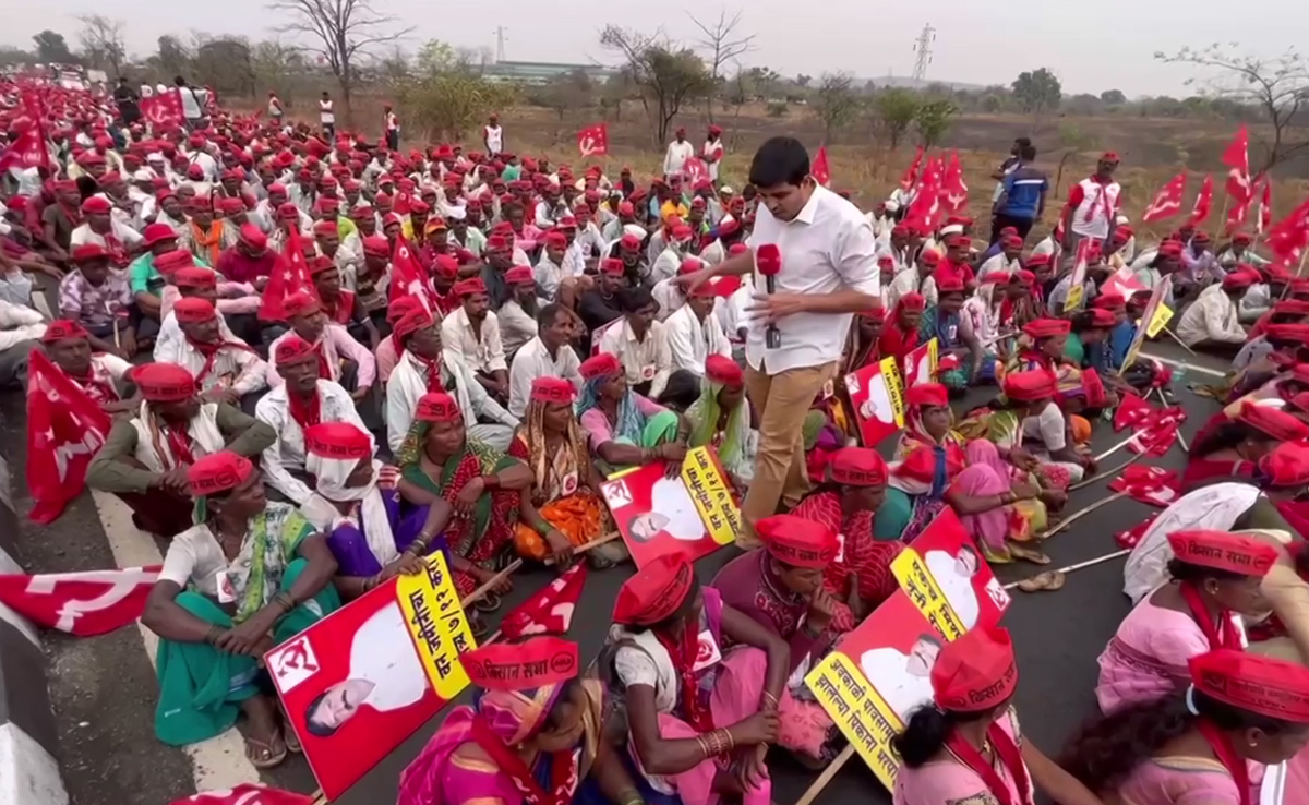 Exclusive: With Cracked Soles, Bleeding Feet, Maharashtra Farmers March On