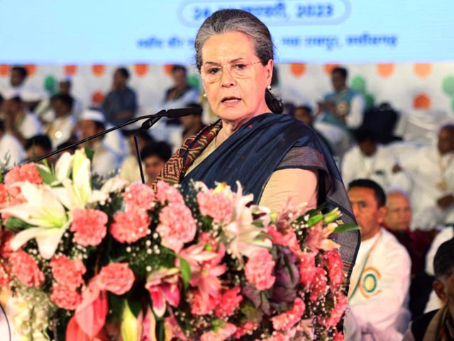 Man Arrested In Rajasthan For Sharing "Morphed" Video Of Sonia Gandhi