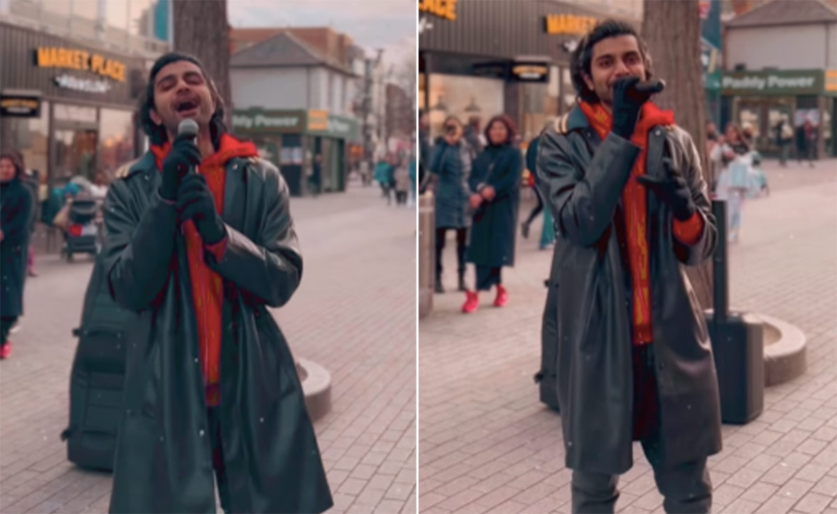 लंदन की सड़कों पर शख्स ने गाया क्या हुआ तेरा वादा, सुरीली आवाज़ के कायल हुए लोग, बोले- आप आत्मा से गाते हैं