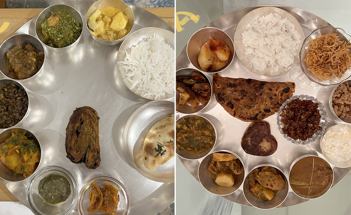 "Guess The Indian Thalis" - Harsh Goenka's Twitter Challenge Leaves Foodies Guessing