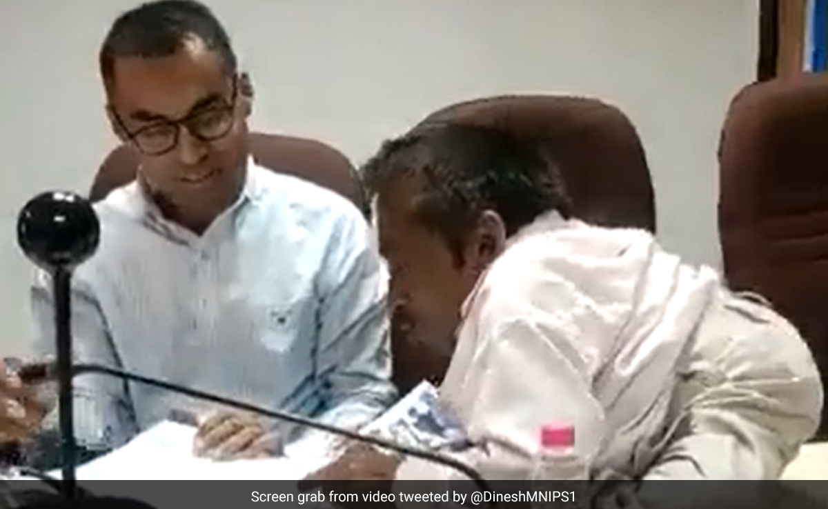 Video: Bureaucrat Listens To Grievances Of Specially-Abled Man, Wins Hearts