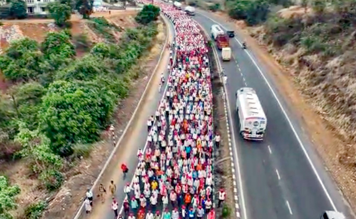 Maharashtra Farmers, Marching To Mumbai Over Onion Prices, Call Off Protest
