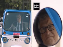 Watch: Bill Gates Drives Electric Auto Rickshaw, Anand Mahindra Reacts Watch: Bill Gates Drives Electric Auto Rickshaw, Anand Mahindra Reacts