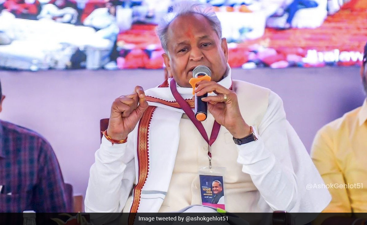RSS-Linked Lobby Misguiding Protesting Doctors In Rajasthan: Ashok Gehlot