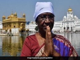 Pics: President Murmu Arrives In Amritsar, Pays Respects At Golden Temple Pics: President Murmu Arrives In Amritsar, Pays Respects At Golden Temple
