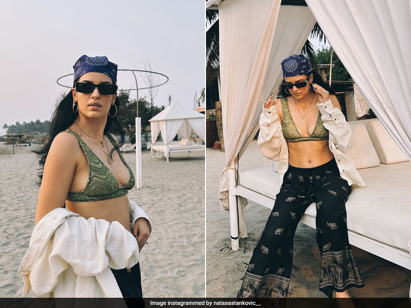 Natasa Stankovic's Stylish Boho Beach Day Makes Everything Better