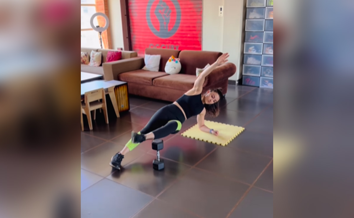 Soha Ali Khan Is Ready For Spring Break But Not Before One Last Workout. Watch
