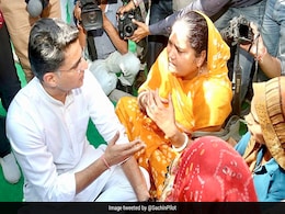 Sachin Pilot Meets Protesting Family Members Of Pulwama Attack Victims Sachin Pilot Meets Protesting Family Members Of Pulwama Attack Victims