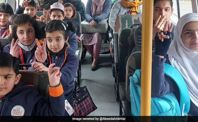 Schools Reopen In Kashmir After 3-Month Winter Break