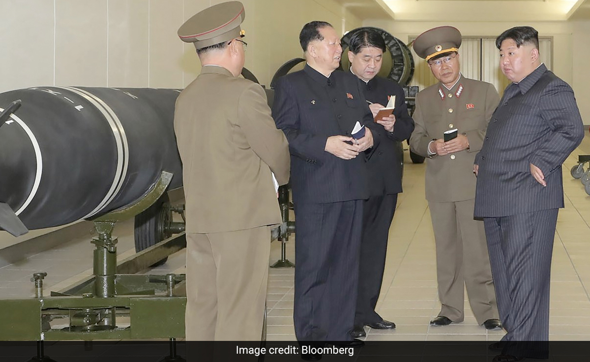 Kim's Rare Display Of Nuclear Warheads Sends Chilling Message