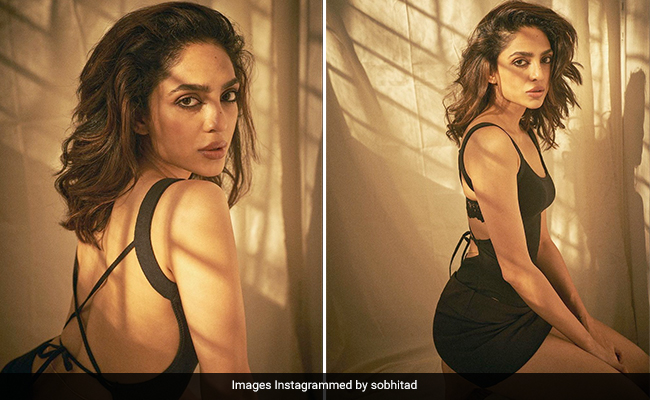 When In Doubt, Sobhita Dhulipala Lets Her Backless Black Dress Scream And Shout