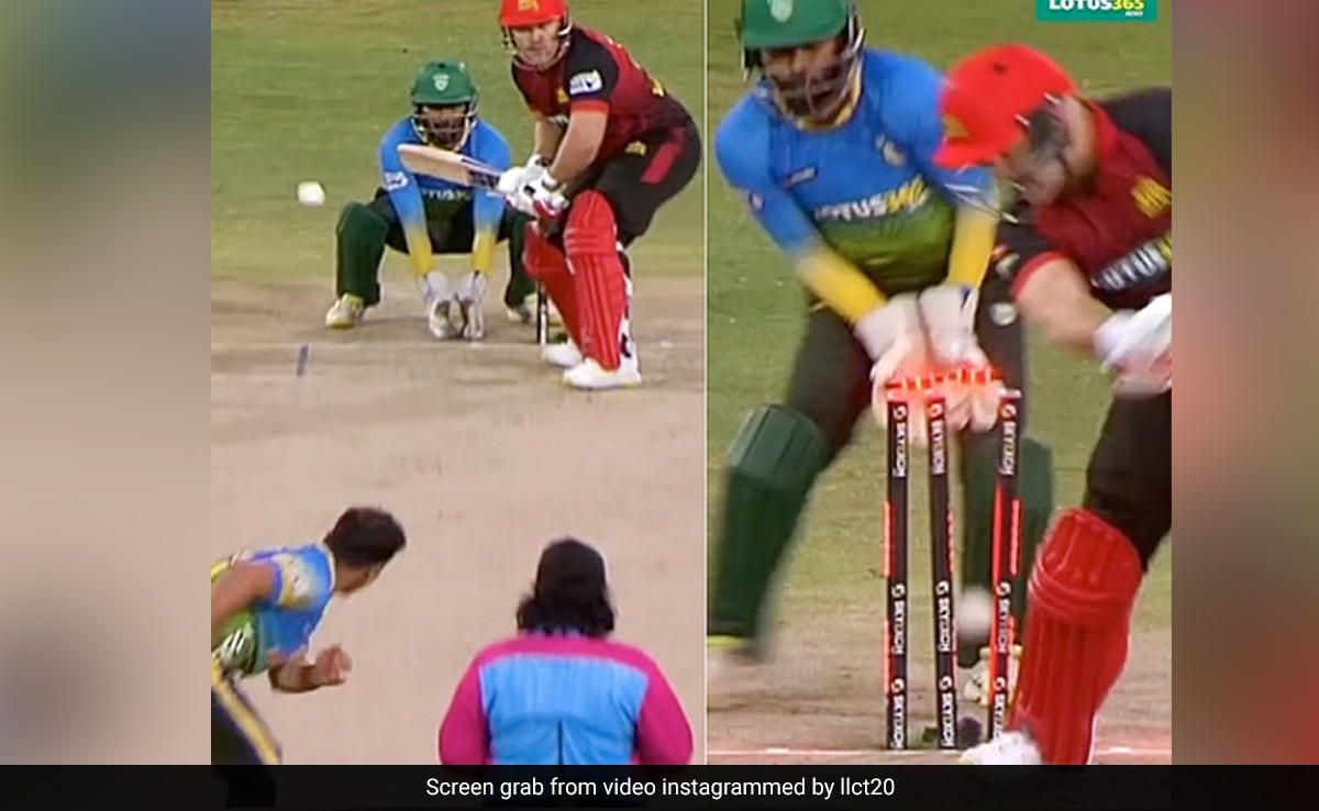 Video: पूर्व बांग्लादेशी स्पिनर की 'हवा-हवाई' गेंद ने दिखाया खतरनाक रूप, पिच पर टप्पा खाते ही बन गई कातिलाना, उड़ा ले गई स्टंप