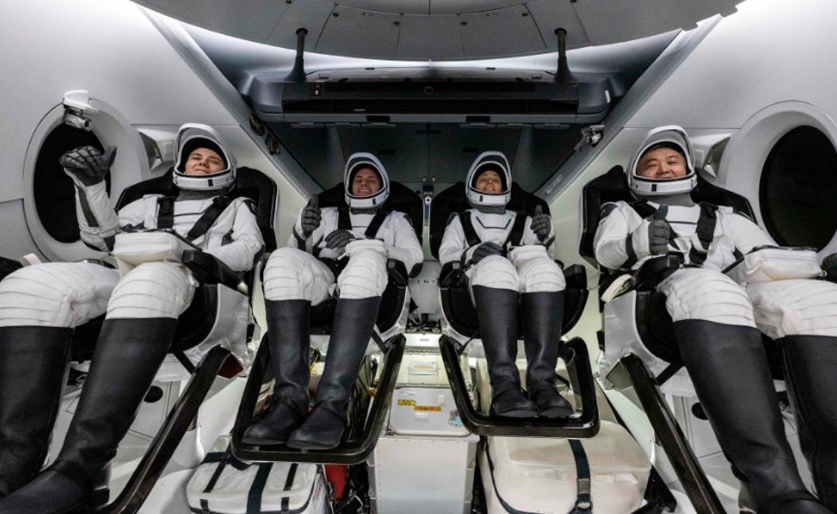 Watch: SpaceX 'Endurance' Crew Returns To Earth After 5-Months Aboard Space Station