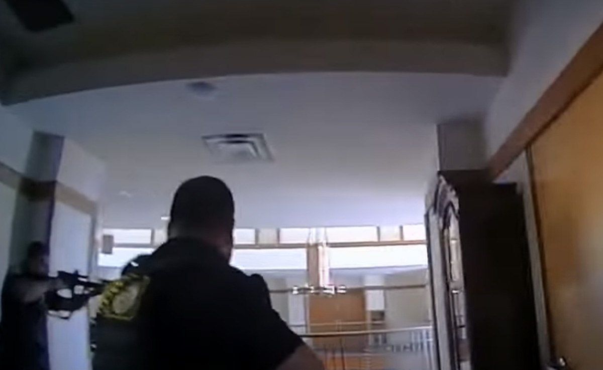 "Stop Moving": Body Cam Video Shows How US Cops Took Down School Shooter
