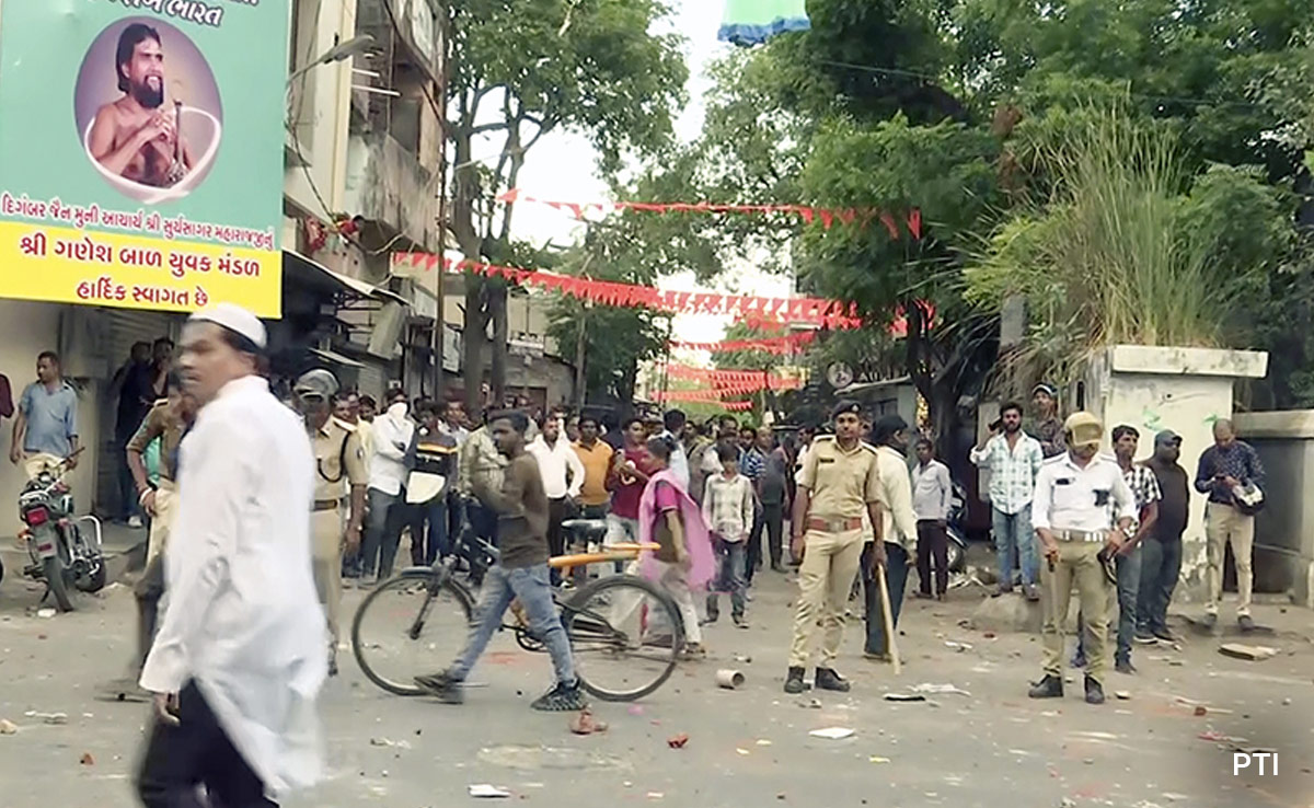 Stones Thrown At 2 Ram Navami Processions In Gujarat's Vadodara